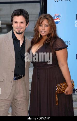 July 18, 2006 - K49018AR .''LADY IN THE WATER''  PREMIERE AT THE NETURAL HISTORY MUSEUM, NEW YORK CITY.07-17-2006. ANDREA RENAULT-   2006.FREDDY RODRIGUEZ(Credit Image: © Globe Photos/ZUMAPRESS.com) Stock Photo