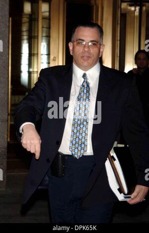 Feb. 24, 2006 - New York, NEW YORK - JOHN GOTTI  JR LEAVES COURT DURING HIS RACKETEERING CASE AND SISTER VICTORIA GOTTI JOINS HIM IN FEDERAL COURNT  IN NEW YORK New York ON FEBRUARY 23, 2006... ANDREA RENAULT    K46922AR(Credit Image: © Globe Photos/ZUMAPRESS.com) Stock Photo