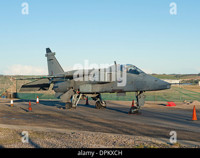 SEPECAT Jaguar GR3 Serial XZ372 (FV) Stock Photo