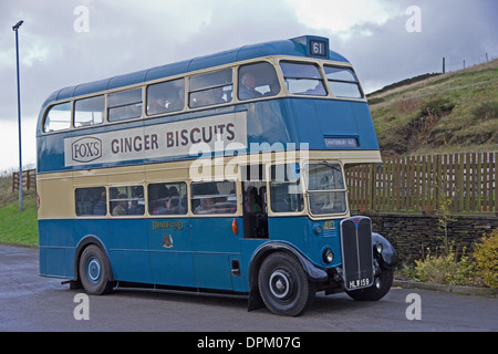 1947 AEC Regent III bus operated by Bradford Corporation Stock Photo