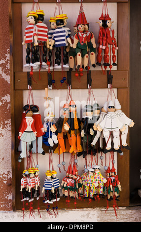 Souvenirs and toys on sale in Venice, Italy Stock Photo