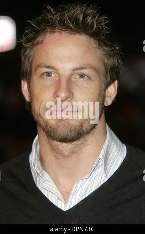 Nov. 5, 2006 - London, Greater London, United Kingdom - K50588.'The Prestige' Premiere-Arrivals-Odeon West End, Leicester Square, London, United Kingdom.. MARK CHILTON-RICH    11-05-2006.JENSEN BUTTON(Credit Image: © Globe Photos/ZUMAPRESS.com) Stock Photo