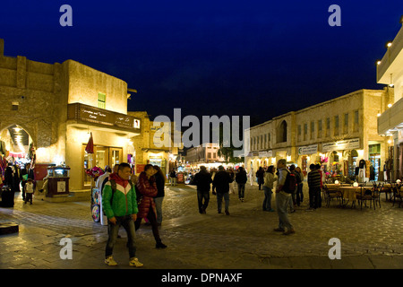 Qatar, Doha, New souk, daily life Stock Photo