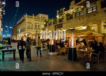 Qatar, Doha, New souk, daily life Stock Photo