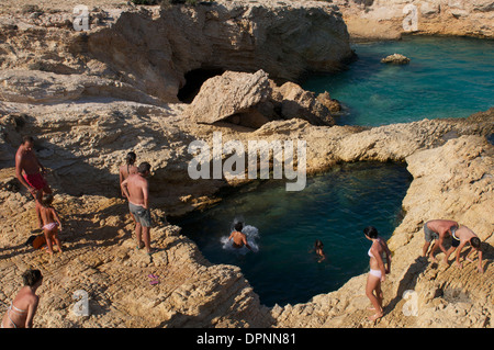Koufonissia,Koufunissi,koufonisia,Cyclades islands,Greece Stock Photo