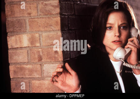 Sept. 8, 2006 - A7131.JODIE FOSTER IN ''THE SILENCE OF THE LAMBS''.SUPPLIED BY    TV-FILM-STILL(Credit Image: © Globe Photos/ZUMAPRESS.com) Stock Photo