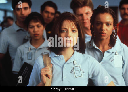 Sept. 8, 2006 - A7131.JODIE FOSTER AND KASI LEMMONS IN ''THE SILENCE OF THE LAMBS''.SUPPLIED BY    TV-FILM-STILL(Credit Image: © Globe Photos/ZUMAPRESS.com) Stock Photo