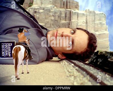 Nov. 6, 2006 - K51173ES.'' NIGHT AT THE MUSEUM ''.TV-FILM STILLS.SUPPLIED BY    Museum security guard Larry Daley (Ben Stiller) falls victim to a literally miniature but rip-roaring diorama cowboy, Jedediah(Credit Image: © Globe Photos/ZUMAPRESS.com) Stock Photo