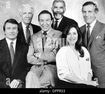 Apr. 13, 2006 - .60 MINUTES.STEVE KROFT HARRY REASONER MIKE WALLACE ED BRADLEY MEREDITH VIEIRA AND MORLEY SAFER.TV-FILM STILL. SUPPLIED BY   PHOTOS(Credit Image: © Globe Photos/ZUMAPRESS.com) Stock Photo