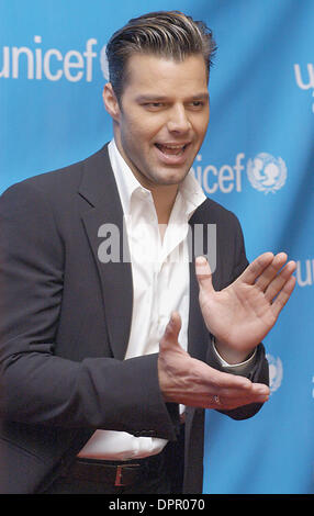 Dec. 03, 2005 - Beverly Hills, USA - Puerto Rico's Ricky Martin arrives at the UNICEF Goodwill Gala in Beverly Hills.  Mr. Martin, himself a UNICEF goodwill ambassador, was there to help celebrate 50 years of celebrity advocacy for the organization which helps 120 million children in developing nations to have access to quality basic education. (Credit Image: © Brian Cahn/ZUMAPRESS Stock Photo