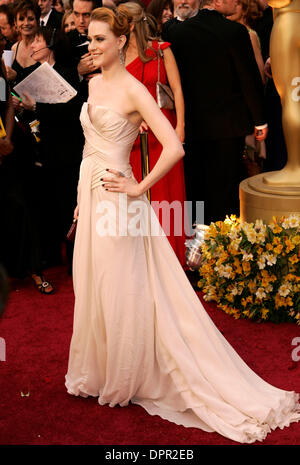Evan Rachel Wood arrives at the 81st annual Academy Awards in Hollywood ...