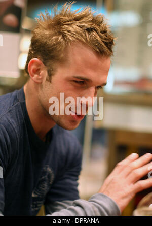 Dec 10, 2008 - Atlantic City, New Jersey, USA - 'Twilight' star CAM GIGANDET filmed a scene for the indie film 'Five Star Day' at Resorts Atlantic City. Locations included the Lobby of the Rendezvous Tower as well as the 25 Hours Casino Bar. The filming at Resorts was the final scene shot for the film. Filming took place over 30 days, in Los Angeles, Chicago, Atlantic City and more Stock Photo