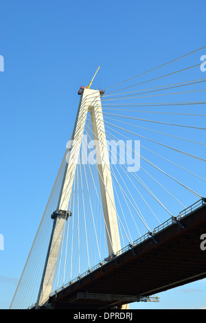 River tour down the Mississippi River in St. Louis Missouri Stock Photo