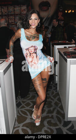 Adult Film Actress Bonnie Rotten Attends The Avn Adult Entertainment In Las Vegas Stock