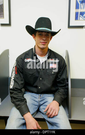 K60798BCO .Professional Bull Riders come to Madison Square Garden New York City 01-11-2009 .Photo by Bruce Cotler-Globe Photos, inc..Finals held J.B. Mauney won the competition.(Credit Image: © Bruce Cotler/Globe Photos/ZUMAPRESS.com) Stock Photo