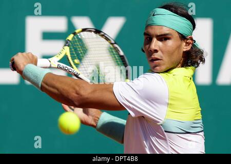 Rafael NADAL - 17.04.2009 - Masters Series 1000 de Monte Carlo 2009 - Monte Carlo Country Club - Monaco - Photo : Stuart Morton / Icon Sport (Credit Image: © Icon Sports/Cal Sport Media) Stock Photo