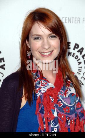 26th Annual William S. Paley Television Festival Presents ''Dr. Horrible's Sing-Along Blog'' at Arclight Cinemas in Hollywood, CA  04-14-2009  Photo by Scott Kirkland-Globe Photos @ 2009.... FELICIA DAY.K61556SK (Credit Image: © Scott Kirkland/Globe Photos/ZUMAPRESS.com) Stock Photo