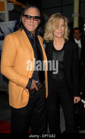 Los Angeles Premiere of 'The Informers' at Arclight Cinemas in Hollywood, CA  04-16-2009  Photo by Scott Kirkland-Globe Photos @ 2009. ..MICKEY ROURKE and KIM BASINGER.K61710SK (Credit Image: © Scott Kirkland/Globe Photos/ZUMAPRESS.com) Stock Photo