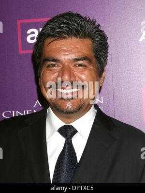 Dec 01, 2008 - Los Angeles, California, USA - Actor GEORGE LOPEZ at the 23rd American Cinematheque Award honoring Actor Samuel L Jackson held at the Beverly Hilton Hotel.  (Credit Image: ZUMApress.com) Stock Photo
