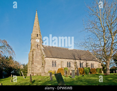 St John’s Church on Green Lane Wall near Lichfield Staffordshire England Stock Photo