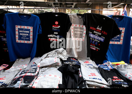 T-Shirts, Bangkok Shutdown 2014 Stock Photo