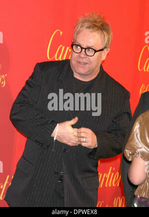 Apr 30, 2009 - New York, NY, USA - ELTON JOHN at Cartier's 100th Anniversary in America Gala at the Cariter Mansion. (Credit Image: © Dan Herrick/ZUMA Press) Stock Photo