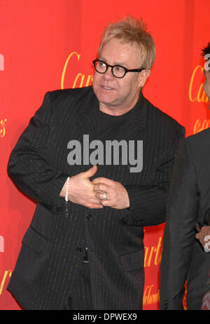 Apr 30, 2009 - New York, NY, USA - ELTON JOHN at Cartier's 100th Anniversary in America Gala at the Cariter Mansion. (Credit Image: © Dan Herrick/ZUMA Press) Stock Photo