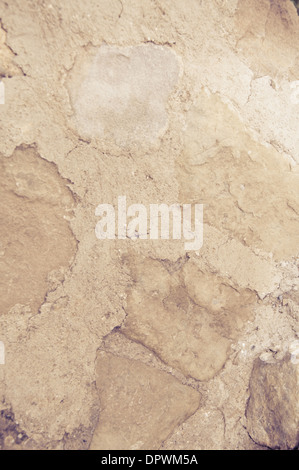 dark old stone wall background or texture Stock Photo