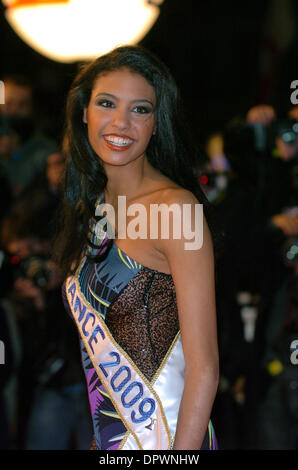 Jan 17, 2009 - Cannes, France - Miss France 2009 CHLOE MORTAUD during arrivals at the NRJ Music Awards 2009 at the Palais des Festivals - Cannes. (Credit Image: © Frederic Injimbert/ZUMA Press) Stock Photo