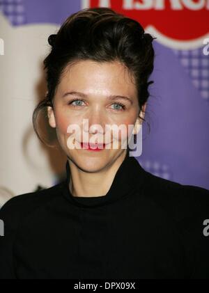 Jan 27, 2009 - New York, New York, USA - Actress MAGGIE GYLLENHAAL and Fisher-Price launch Precious Planet BabyGear Line at the Amphibian Room at Central Park Zoo. (Credit Image: Â© Nancy Kaszerman/ZUMA Press) Stock Photo