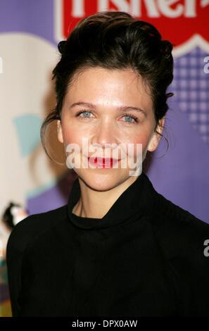 Jan 27, 2009 - New York, New York, USA - Actress MAGGIE GYLLENHAAL and Fisher-Price launch Precious Planet BabyGear Line at the Amphibian Room at Central Park Zoo. (Credit Image: Â© Nancy Kaszerman/ZUMA Press) Stock Photo