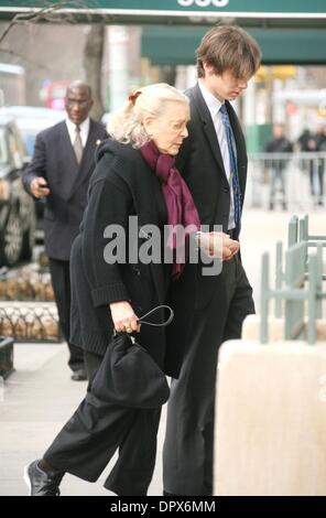 Mar 20, 2009 - New York, New York, USA - DR. MATILDA KRIM exits the ...