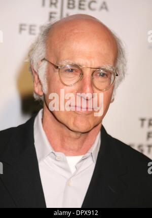 Apr 22, 2009 - New York, New York, USA - Actor LARRY DAVID at the New York premiere of 'Whatever Works' held during the 8th Annual Tribeca Film Festival at Ziegfeld Theater. (Credit Image: Â© Nancy Kaszerman/ZUMA Press) Stock Photo