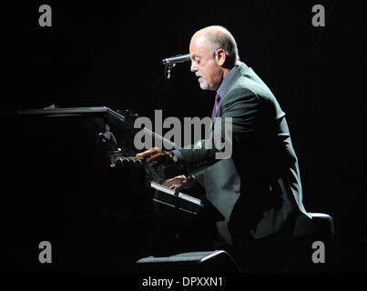 Mar 07, 2009 - Charlotte, North Carolina, USA - Musician BILLY JOEL performs live as his 2009 Face 2 Face tour with Elton John makes a stop to a sold out audience at The Time Warner Cable Arena located in downtown Charlotte. (Credit Image: © Jason Moore/ZUMA Press) Stock Photo