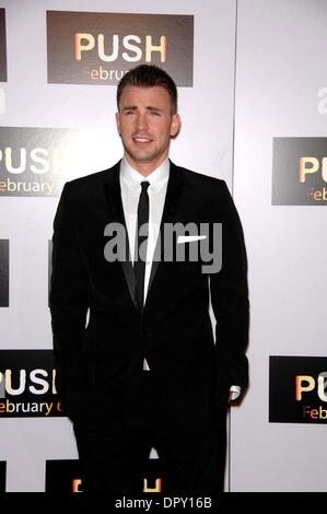 Chris Evans during the premiere of the new movie from Summit Entertainment PUSH, held at the Mann Village Theatre, on January 29, 2009, in Los Angeles..Photo: Michael Germana / Superstar Images - Globe Photos.K60833MGE.(Credit Image: © Michael Germana/Globe Photos/ZUMAPRESS.com) Stock Photo