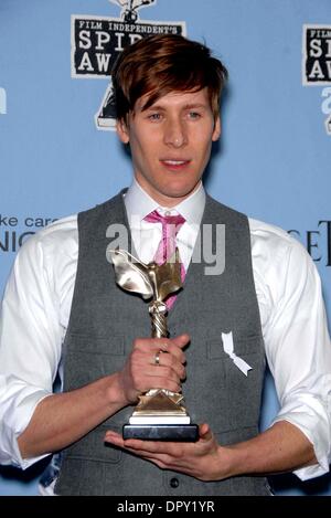 Dustin Lance Black during the Film Independent's 2009 Spirit Awards