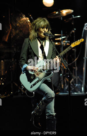 Mar 10, 2009 - Los Angeles, California, USA - Singer CHRISSIE HYNDE of 'The Pretenders' perform at the Wiltern Theather. (Credit Image: © Rick Nahmias/ZUMA Press) Stock Photo