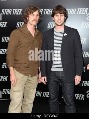 Apr 30, 2009 - Hollywood, California, USA - Actor JON HEDER & brother DAN arriving to the 'Star Trek' Los Angeles Premiere held at Grauman's Chinese Theatre. (Credit Image: Â© Lisa O'Connor/ZUMA Press) Stock Photo