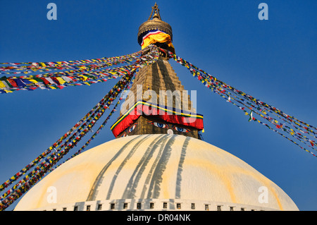 Boudhanath Stupa in Kathmandu, Nepal Stock Photo