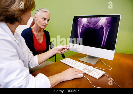 RHEUMATOLOGY CONSULTATION SENIOR Stock Photo