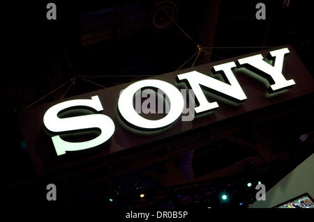 Jan 10, 2009 - Las Vegas, Nevada, USA - Sony Signage in the Las Vegas Conference Center at CES.,The Consumer Electronics Show, the world's largest consumer technology tradeshow. (Credit Image: © Karl Polverino/ZUMA Press) Stock Photo