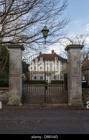 'Arundells' in Salisbury's Cathedral Close - home of the late Sir Edward Heath Stock Photo