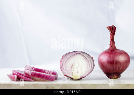 Red Onions Stock Photo
