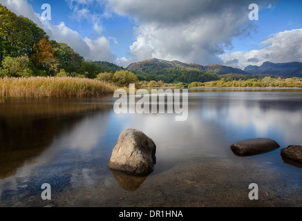 Elterwater, Little Langdale valley, Lake District, England Stock Photo
