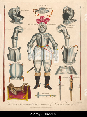 military, Middle Ages, knights, armour, plate armour of the Holy Stock ...