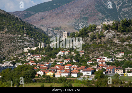 view, stolac, village, bosnia and herzegovina, europe Stock Photo