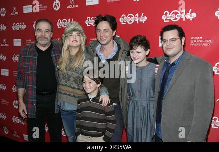 Park City, UT, USA. 18th Jan, 2014. at arrivals for WISH I WAS HERE Premiere at Sundance Film Festival 2014, The MARC, Park City, UT January 18, 2014. Credit:  James Atoa/Everett Collection/Alamy Live News Stock Photo