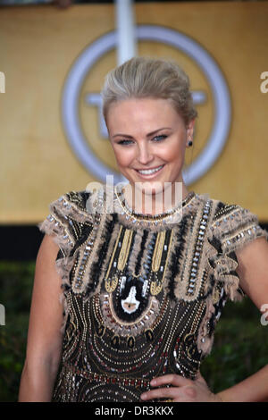 Los Angeles, USA. 18th Jan, 2014. Actress Malin Akerman attends the 20th annual Screen Actor's Guild Awards aka SAG Awards at Shrine Auditorim in Los Angeles, USA, on 18 January 2014.  -NO WIRE SERVICE- Credit:  dpa picture alliance/Alamy Live News Stock Photo