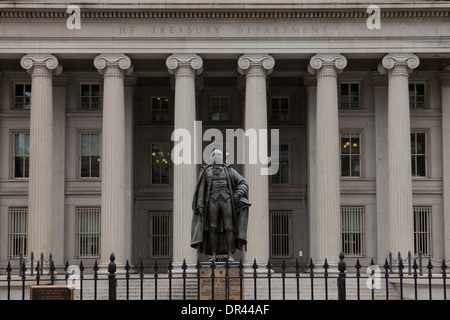 US Department of Treasury building - Washington, DC USA Stock Photo