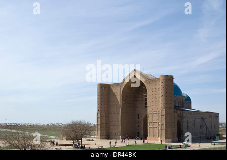 Mausoleum of Khoja Ahmed Yasawi, Turkestan, Kazakhstan Stock Photo